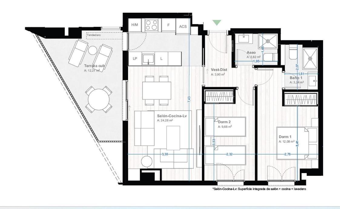 Urban Sky Serviced By P&o 26h Appartement
